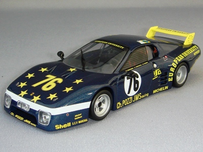 イクソ 1/43 フェラーリ BB512 1980 ルマン24H 総合10位 #76 P.デュードン/J.イクセンスバル/H.ルゴー