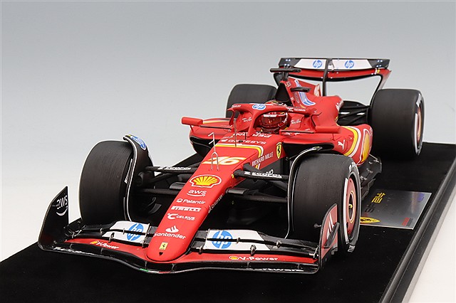 ルックスマート 1/43 フェラーリ SF-24 2024 F1 マイアミGP 3位 #16 C