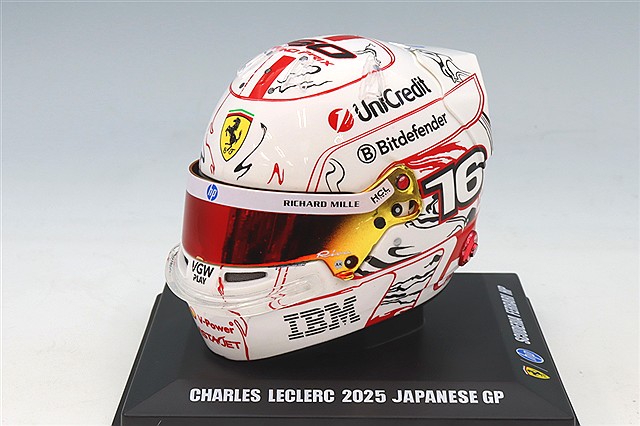 日本未発売 ビッグスケールF1コレクション サインツJr. 1/5 ヘルメット