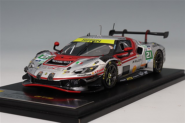 ルックスマート 1/18 フェラーリ 488 GTE FERRARI モデルカー ルックスマート 1/43 フェラーリ 488 GTE EVO AFコルセ 2023 ルマン24H