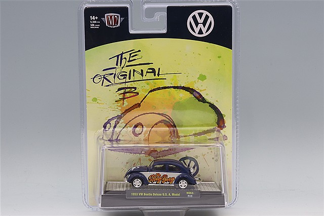 M2マシーン 1/64 1953 フォルクスワーゲン ビートル デラックス U.S.A.