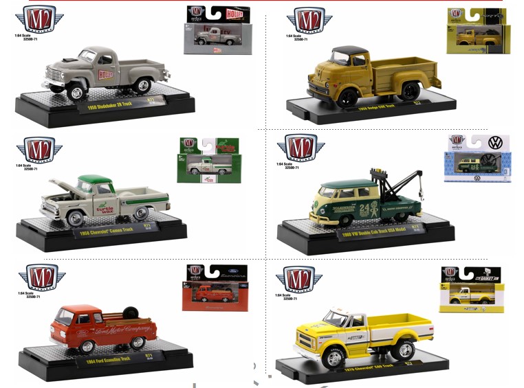 M2マシーン 1/64 M2 Auto-Trucks / Detroit-Muscle / Auto-Meets