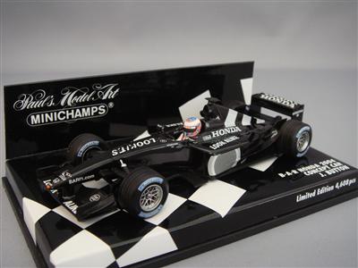ミニチャンプス 1/43 B.A.R. ホンダ 2004 F1 コンセプトカー J.バトン