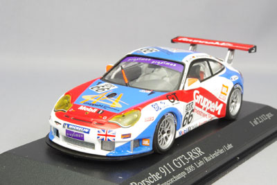 ミニチャンプス 1/18 ポルシェ 911 GT3 RSR 2004 レッド