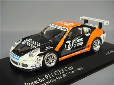 ミニチャンプス 1/43 ポルシェ 911 GT3 カップ 2005 デイトナ