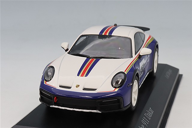 ノレブ 1/18 ポルシェ 911 ダカール 2023 メタリックアイスグレー