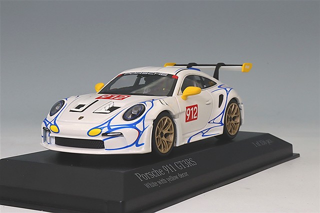 ポルシェ911 992 GT3 ミニチャンプス ミニチャンプス 1/43 ポルシェ 911 992 GT3RS 2022 シルバー