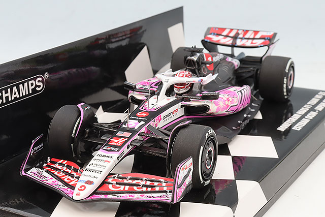 スパーク 1/43 ハース F1チーム VF24 2024 F1 アメリカGP 8位 #27 N