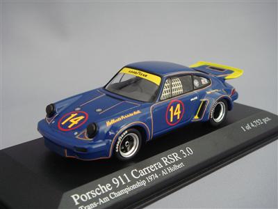 ミニチャンプス 1/43 ポルシェ 911 カレラ RSR 3.0 1974 Trans-AM #14 A.ホルバート