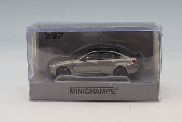 ミニチャンプス 1/18 BMW M4 2020 グレーメタリック