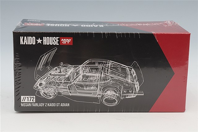 ミニGT 1/64 ダットサン フェアレディ Z ガンメタ チェイスカー KAIDO HOUSE x TSM ミニGT 1/64 ダットサン KAIDO フェアレディ