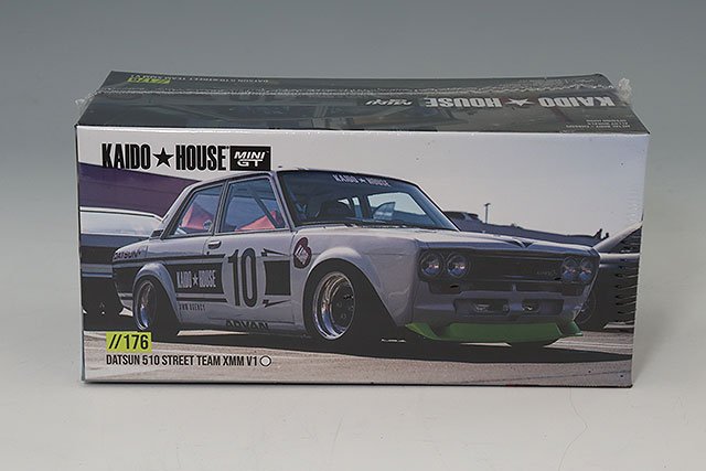 KAIDO HOUSE x TSM ミニGT 1/64 ダットサン ストリート 510