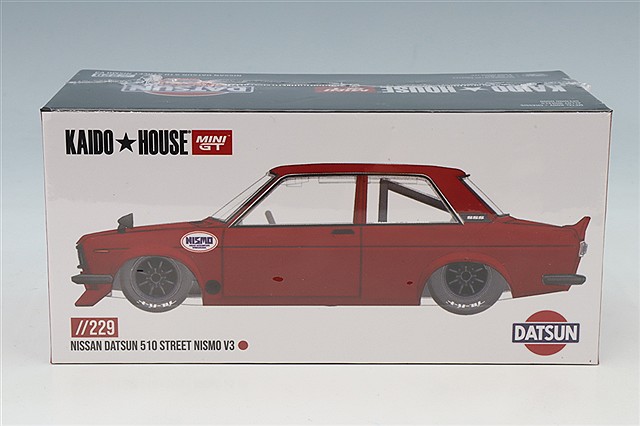 KAIDO HOUSE x TSM ミニGT 1/64 ダットサン KAIDO 510 ワゴン 4x4