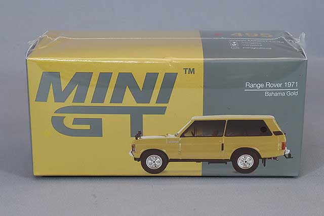 MINI GT レンジ ローバー 1971 バハマゴールド チェイスカー Mini GT 1:64 Range Rover 1971 Bahama Gold #495 | eBay