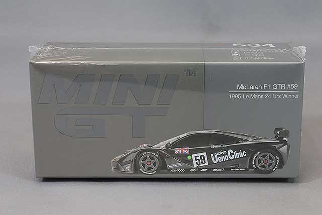 TSM ミニGT 1/64 マクラーレン F1 GTR 1996 プレゼンテーション