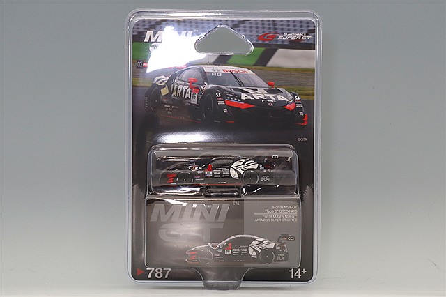 エブロ　スーパーGT ピットジオラマ 1/43　チーム無限　2018 ミニカー付 エブロ 1/43 モチュール 無限 NSX-GT 2018 スーパーGT GT500 #16