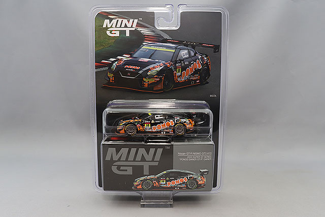 TSM ミニGT 1/64 ゲイナー TANAX GT-R 2023 スーパーGT #11 富田