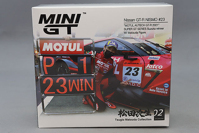 MINI GT 1/64 MOTUL AUTECH GT-R #23 SUPER GT GT500 2021年 R3