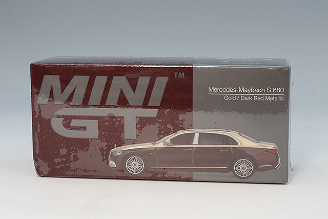 TSM ミニGT 1/64 メルセデス ベンツ EQS 580 4MATIC レッドメタリック