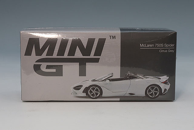 TSM ミニGT 1/64 マクラーレン アルトゥーラ アイスシルバー 左