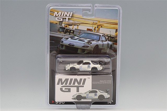 rx7 ミニカー MINI GT MGT00996-R 1/64 マツダ RX-7 (FD3S) 伊藤笑会零号機