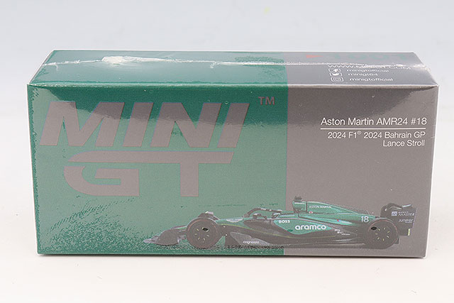 TSM ミニGT 1/64 アストンマーチン AMR24 F1 2024 バーレーンGP #14 F