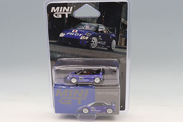 TSM ミニGT 1/64 マツダ AZ-1 リバティーウォーク LB40 2024 東京