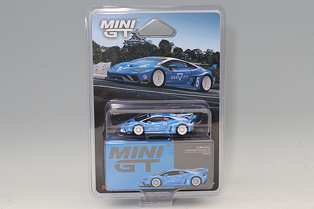 TSM ミニGT 1/64 ランボルギーニ ウラカン LB-WORKS GT グラビティ 右