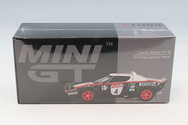 TSM ミニGT 1/64 ランチア ストラトス HF 1978 ラリーサンレモ