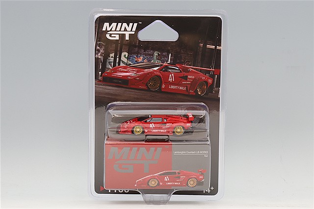 TSM ミニGT 1/64 ランボルギーニ カウンタック LPI 800-4 Viola 30th