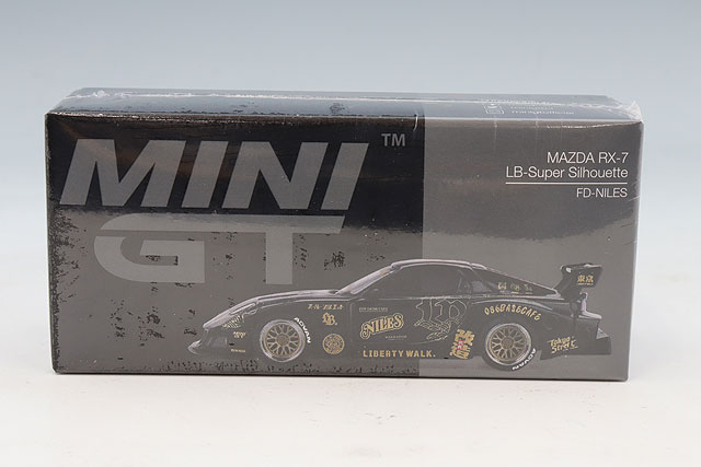 TSM ミニGT 1/64 マツダ RX-7 (FD3S) 伊藤笑会零号機 with RE雨宮 (右