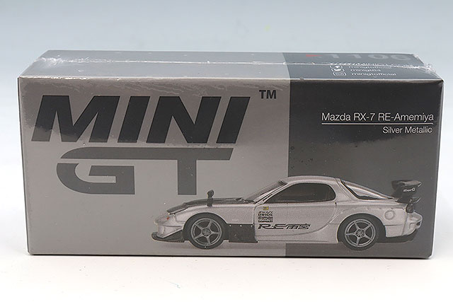 TSM ミニGT 1/64 マツダ RX-7 (FD3S) 伊藤笑会零号機 with RE雨宮 (右