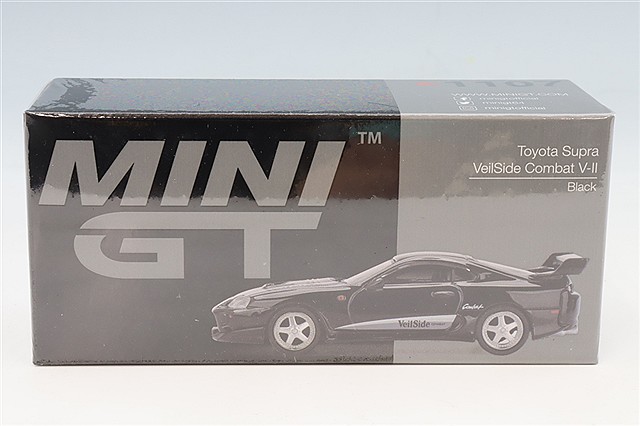 TSM ミニGT 1/64 LB-WORKS GR スープラ レッド/ホワイト 左ハンドル