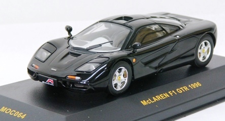 ・イクソ 1/43 マクラーレン F1 GTR 1996 ブラック