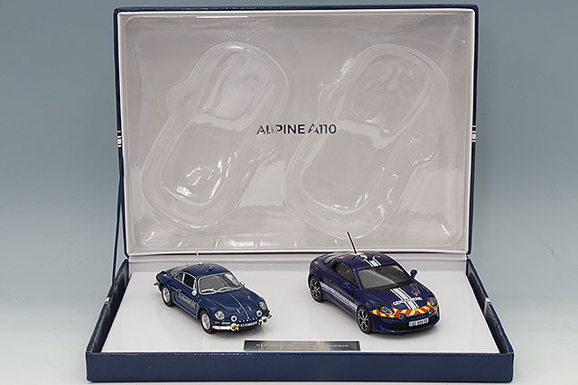 【ピース2台セット】NOREV ノレブ　パルサー　アルピーヌ1/43 ノレブ 1/43 アルピーヌ A110 2023 2台セット ギフトボックス