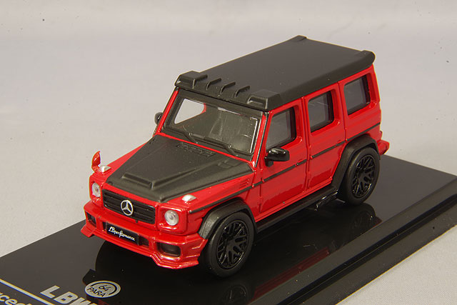 モーターへリックス 1/64 メルセデス AMG G63 2019 レッド