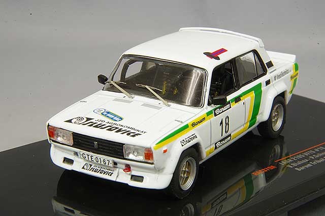 イクソ 1/43 ラーダ 2105 VFTS 1986 ヴァラシュスカー 冬季 ラリー #8