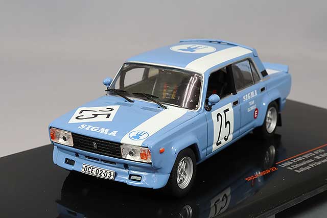 イクソ 1/43 ラーダ 2105 VFTS 1985 ニュージーランド ラリー #9 イクソ 1/43 ラーダ 2105 VFTS 1985 ニュージーランド ラリー #9