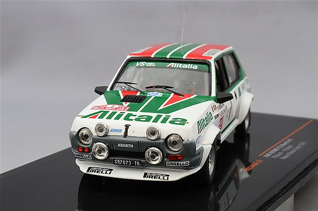 イクソ 1/43 フィアット アバルト 124 RGT 2019 ラリー サンレモ