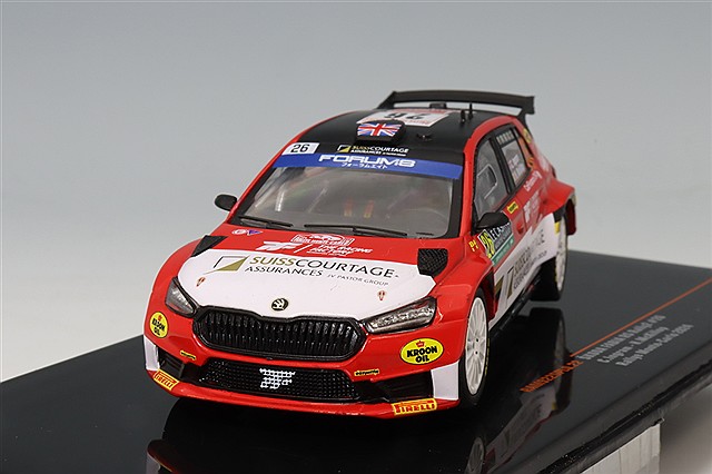 イクソ 1/43 シュコダ ファビア ラリー2 EVO 2021 ラリー モンテカルロ