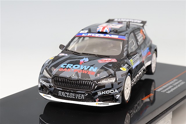 イクソ 1/43 シュコダ ファビア ラリー2 EVO 2021 ラリー モンテカルロ