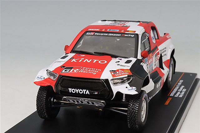 イクソ 1/43 トヨタ GR DKR ハイラックス T1+ GR 2023 ダカール ラリー