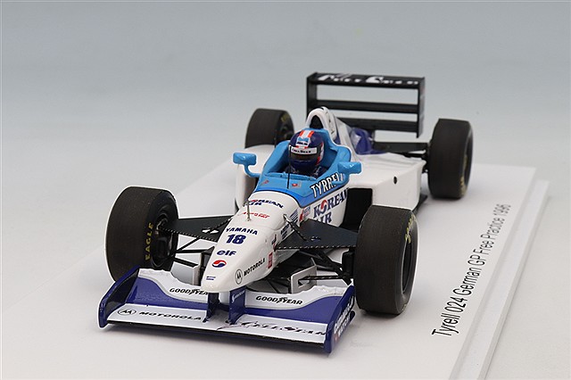 スパーク 1/43 ティレル 024 1996 F1 ベルギーGP #18 片山右京