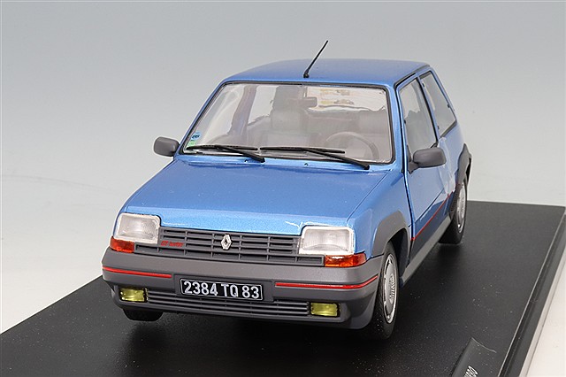 ソリド 1/18 ルノー 5 GT ターボ Mk.2 1989 ブルー
