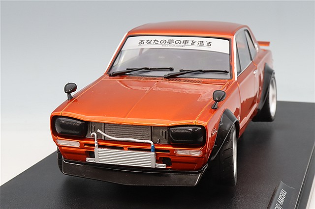 イグニッションモデル 1/18 LB-WORKS ハコスカ 2ドア 