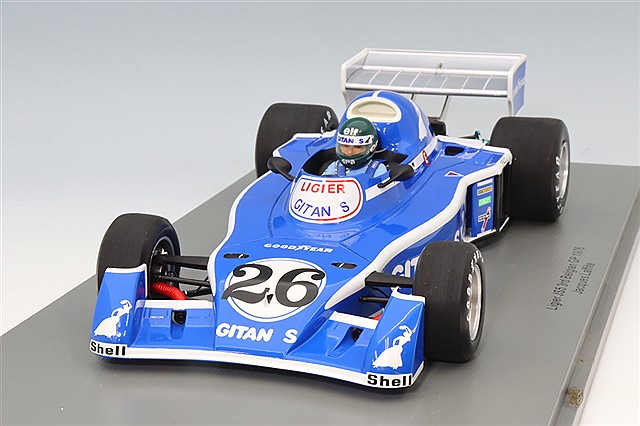 スパーク 1/18 リジェ JS5 F1 1976 ベルギーGP #26 3位 J.ラ