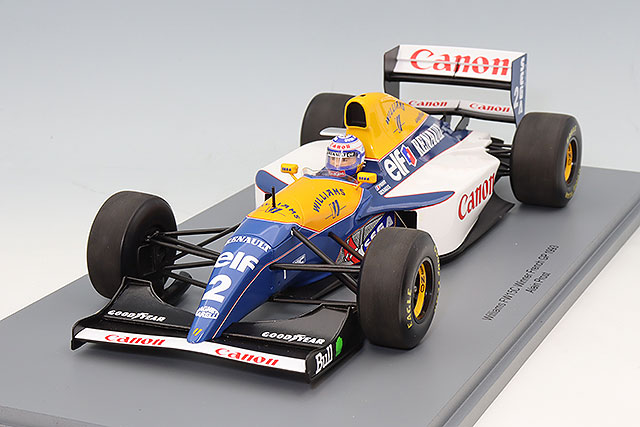 スパーク 1/18 ウィリアムズ FW11 F1 1986 イギリスGP ウィナー #5 N