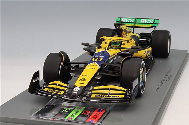 ブラゴ 1/43 マクラーレン F1チーム MCL38 2024 F1 モナコGP セナ