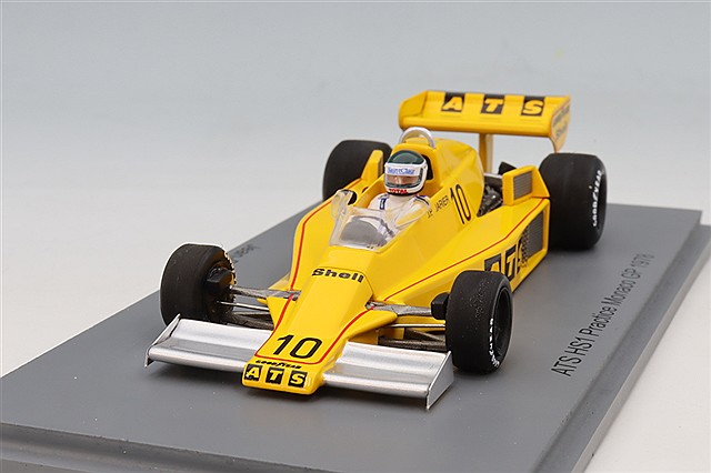 GP World特注, スパーク 1/43 ATS D4 1981 F1 ロングビーチGP #9 J