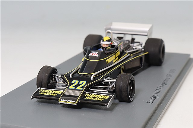 スパーク 1/43 ヘスケス 308D 1976 F1 ベルギーGP #24 H.アートル